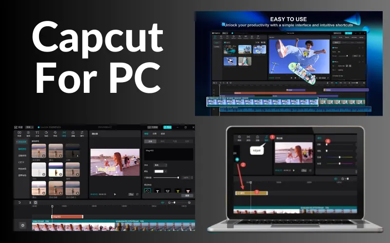Capcut For PC with images

