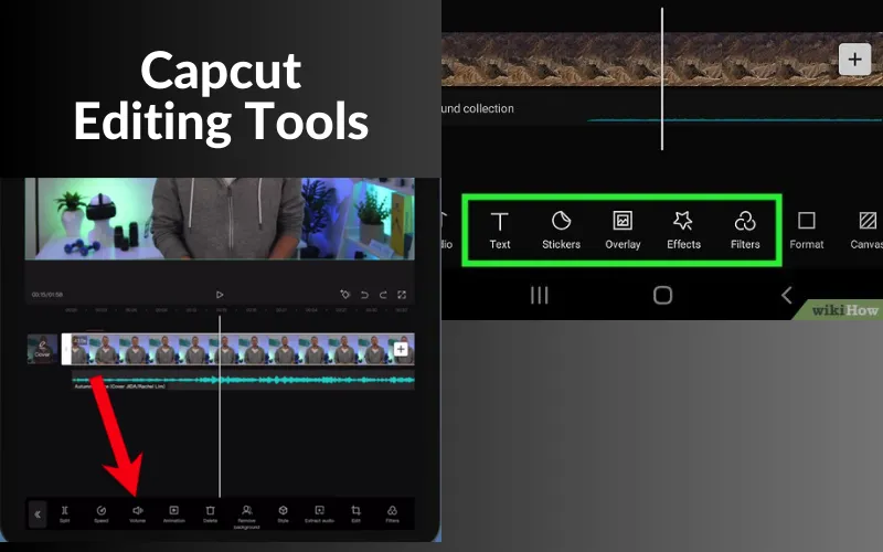 Capcut editing Tools