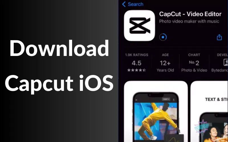 Download Capcut iOS with image
