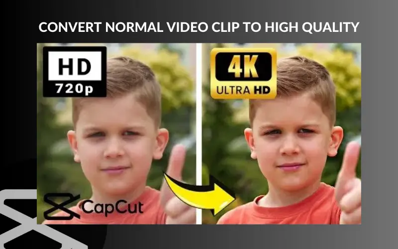 convert normal video clip to high quality