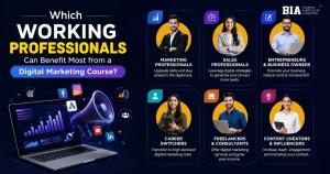 Digital Marketing Course for Working Professionals: Upskill Without Quitting Your Job 3 Which Working Professionals Can Benefit Most from a Digital Marketing Course